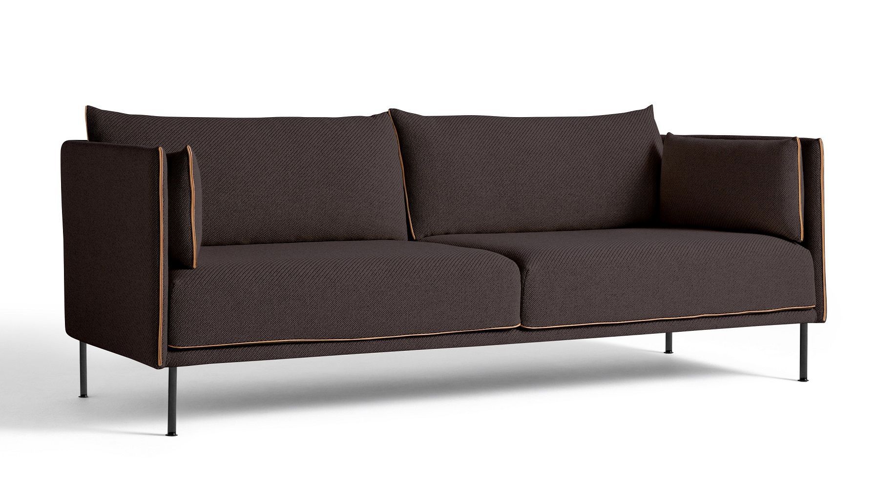 Silhouette Sofa 3-seater Low Hay