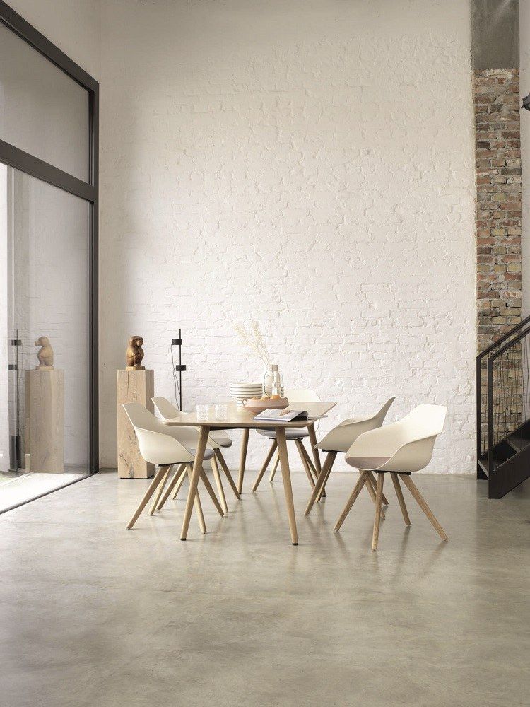 Yonda Universalstuhl Four-legged chair Wood frame Wilkhahn 