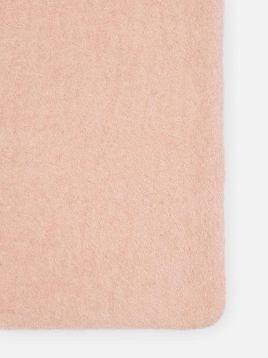 Mono Rectangular Felt Rug 160 x 230 cm myfelt Merle (Pink)