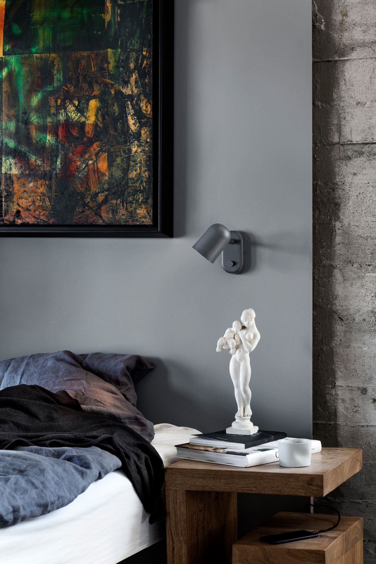 Buddy Wall wall light DARK GREY Northern SINGLE PIECES
