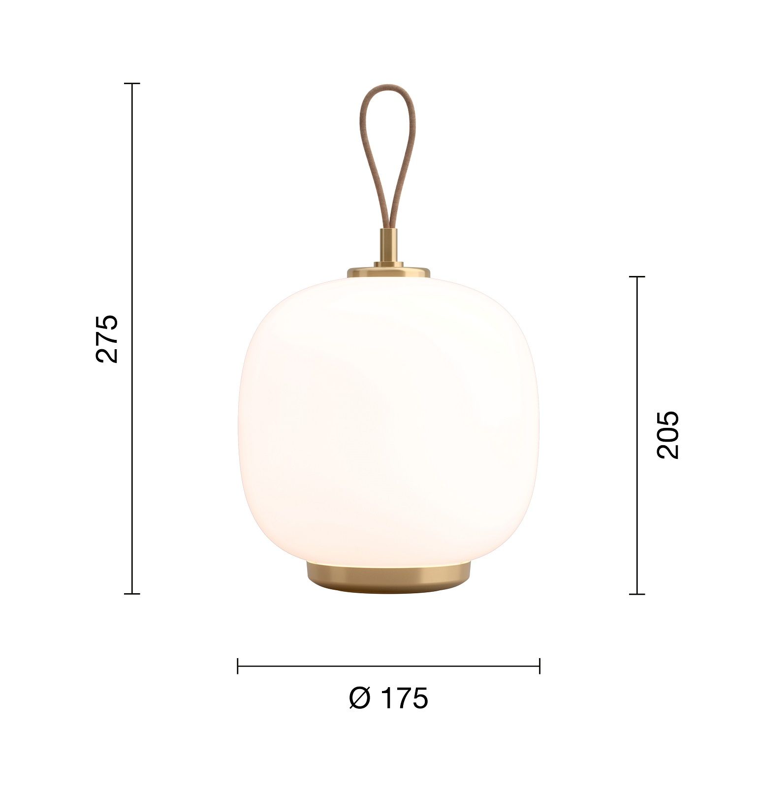 VL 45 Radiohus Portable table lamp / rechargeable lamp Louis Poulsen