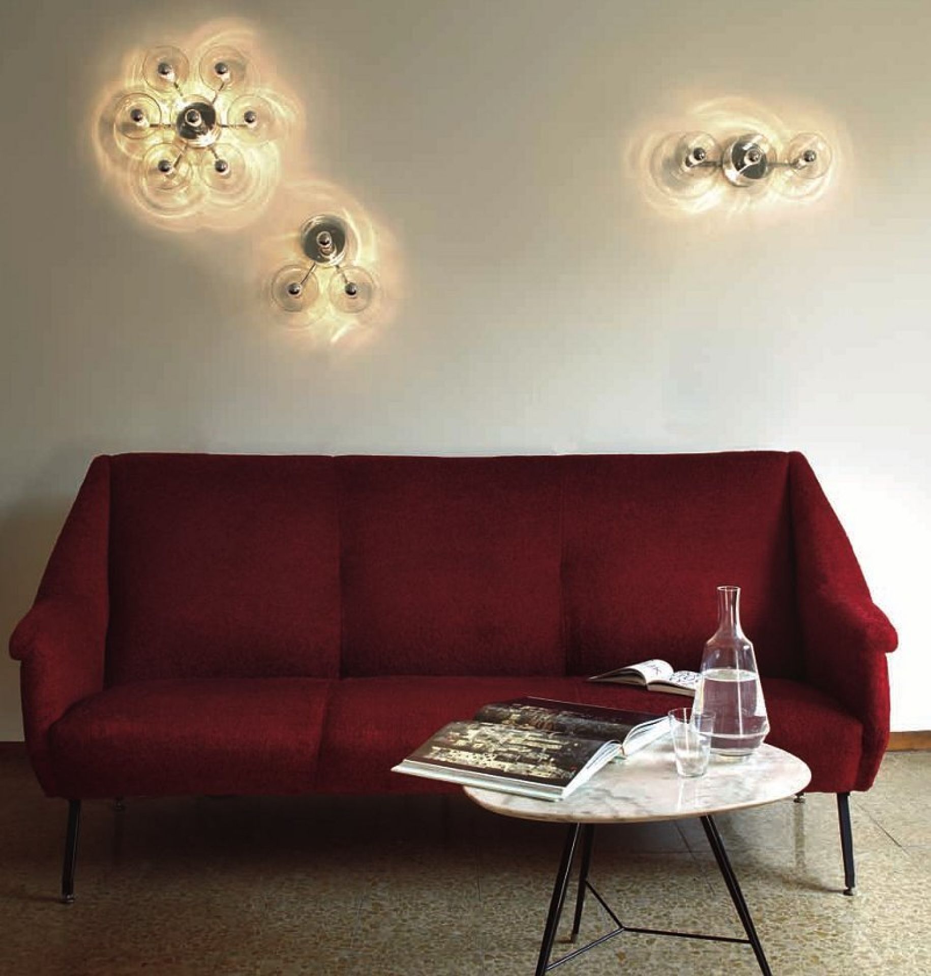 Oluce Fiore 123 Wall lamp Oluce