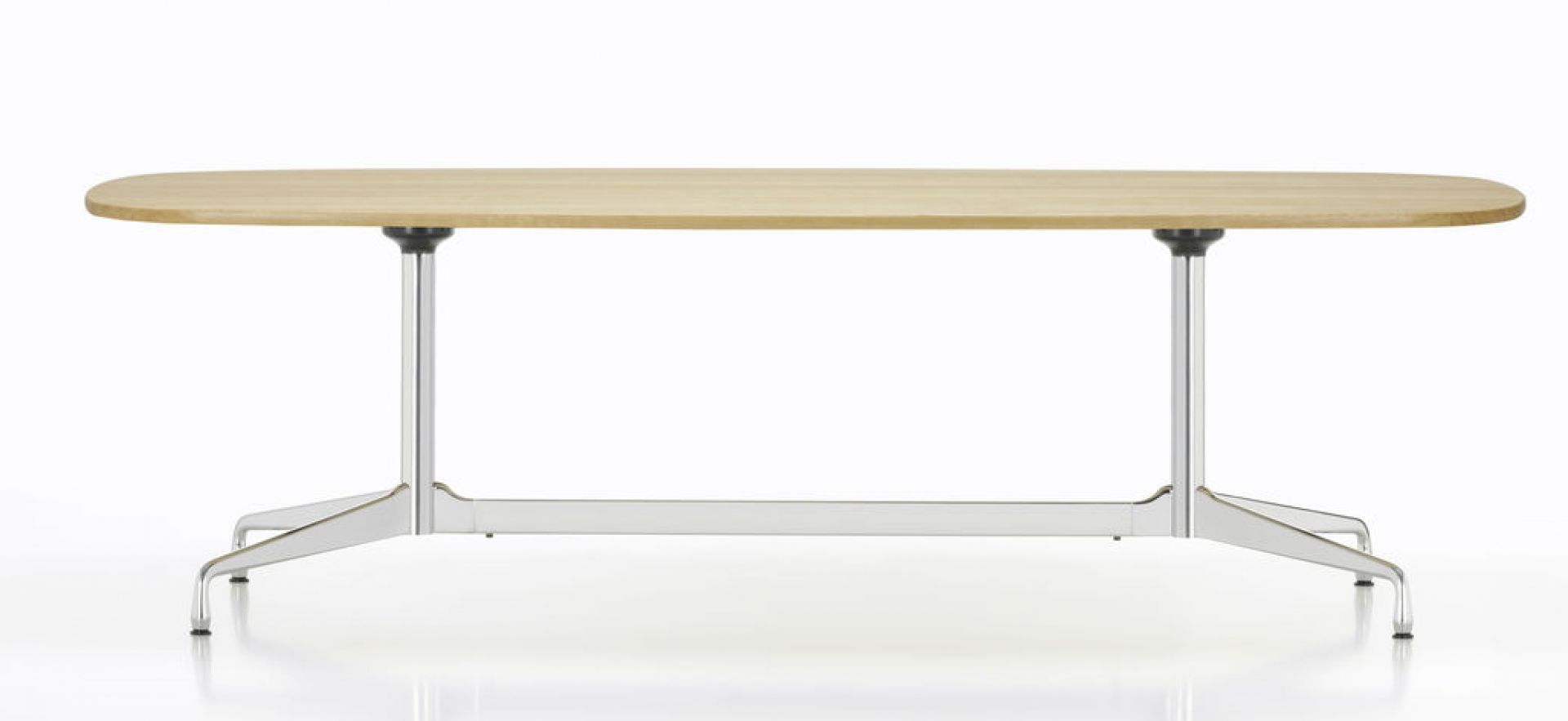 Eames Segmented Table Dining Dining Table Boat Shape 220 cm Vitra