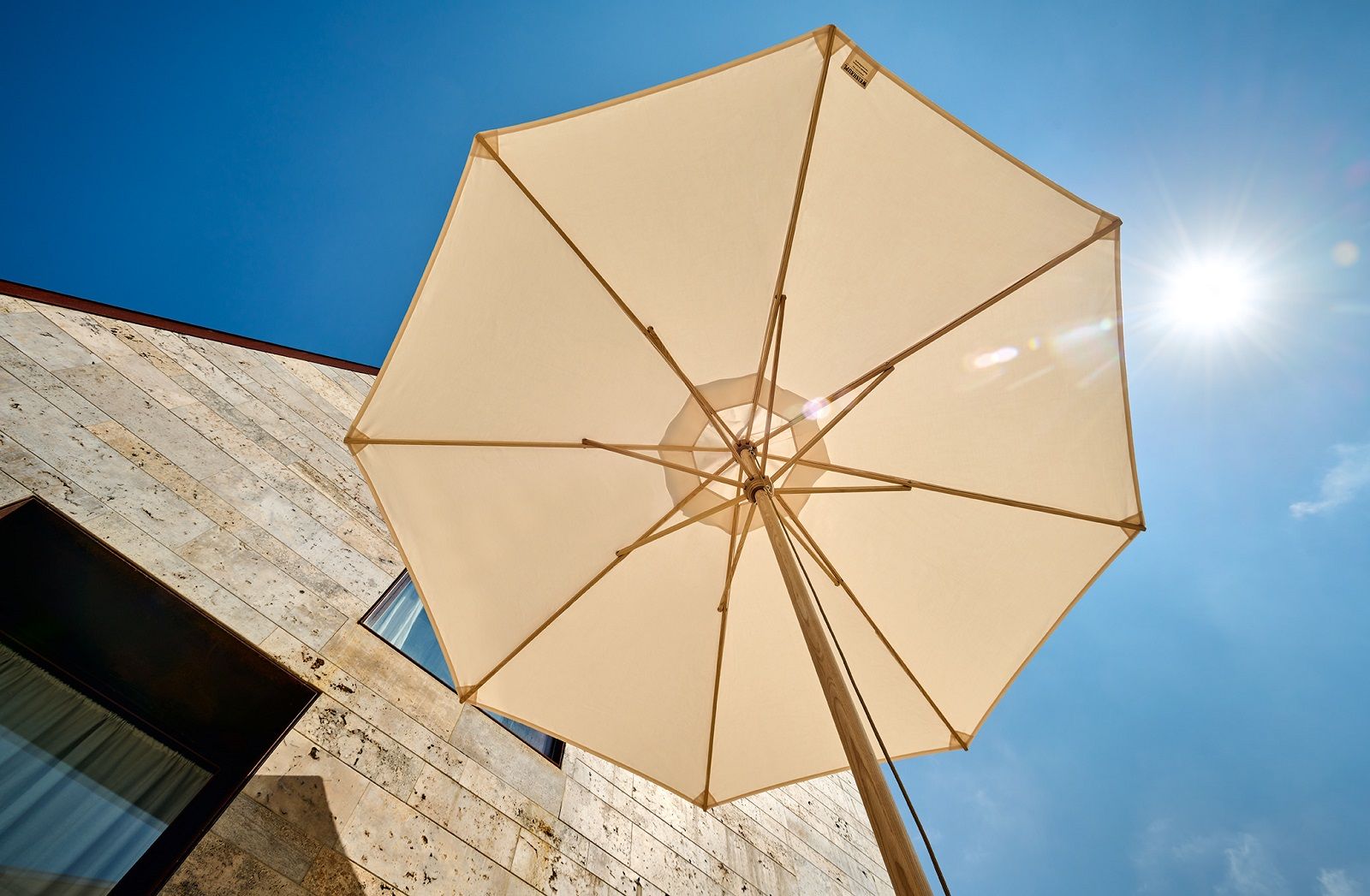 Basic Parasol / parasol Ø 335 cm Weishäupl