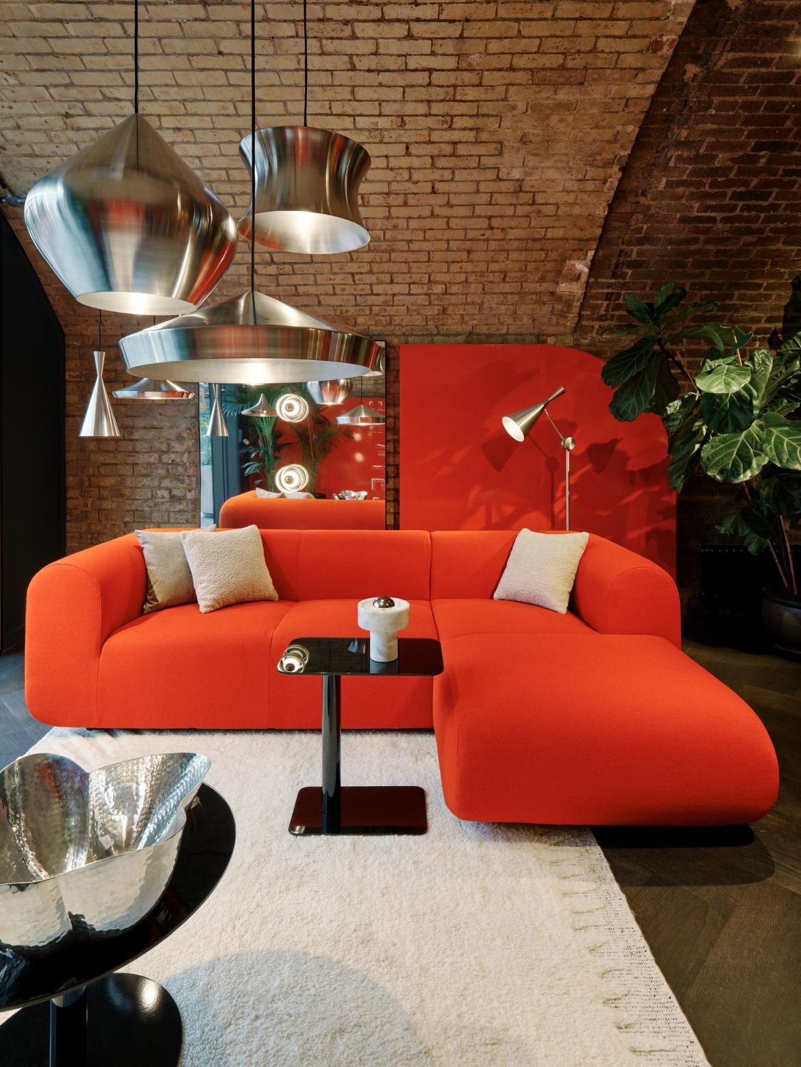 Unbeaten Flat pendant light Tom Dixon