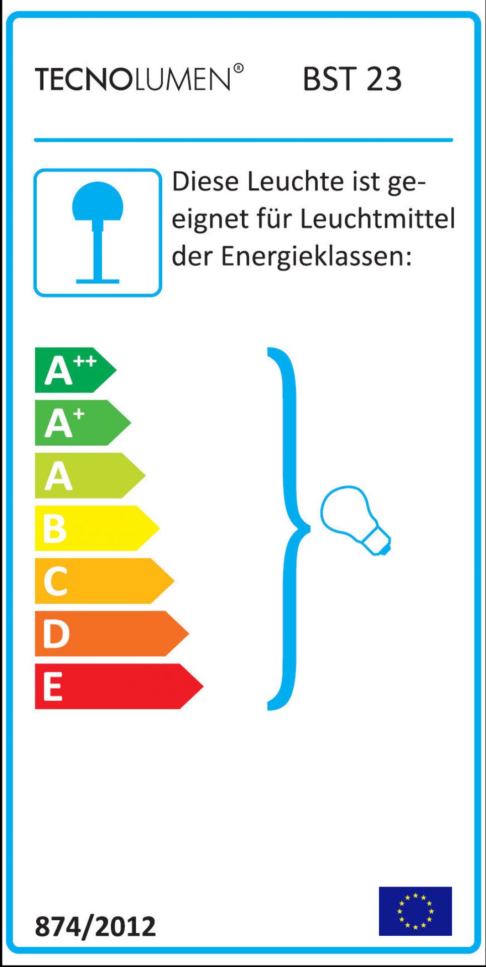 Bauhaus BST 23 Floor lamp Tecnolumen