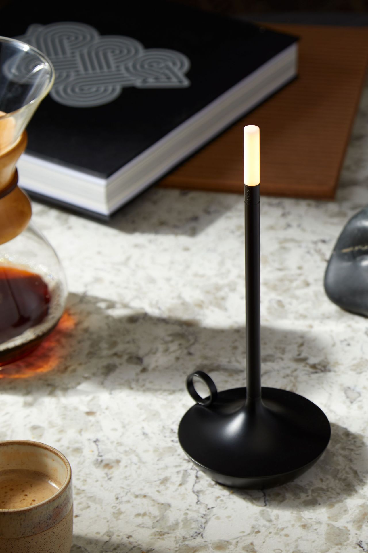 Wick Portable light / Tample lamp with USB black Graypants