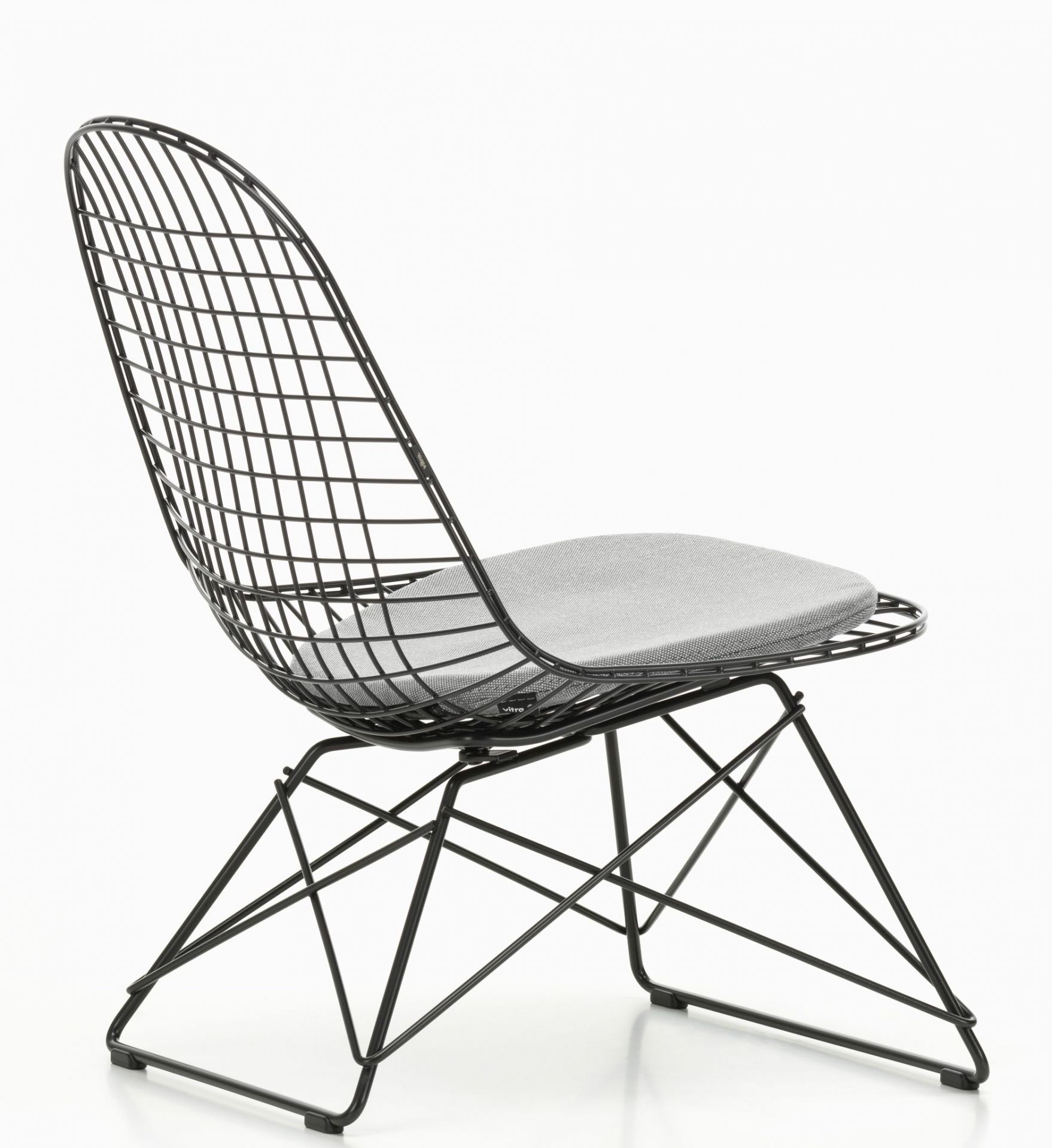 LKR-5 Wire Chair Chair with Seat Cushion Vitra