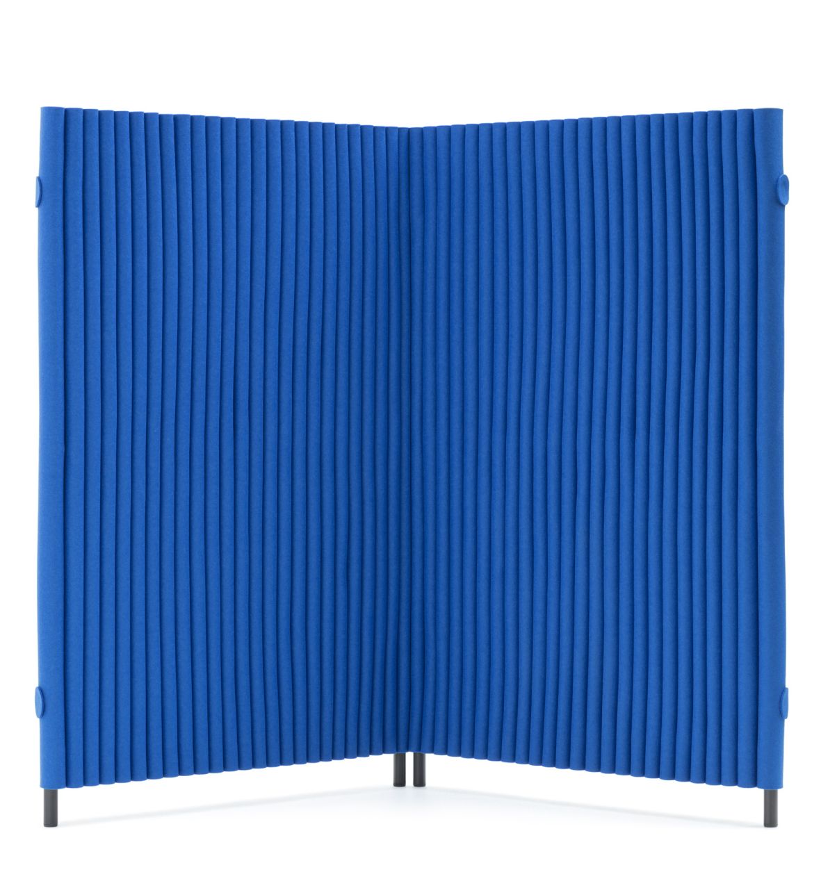 Wave screen 2 elements with 2 plate feet incl. 2 connectors Hey Sign