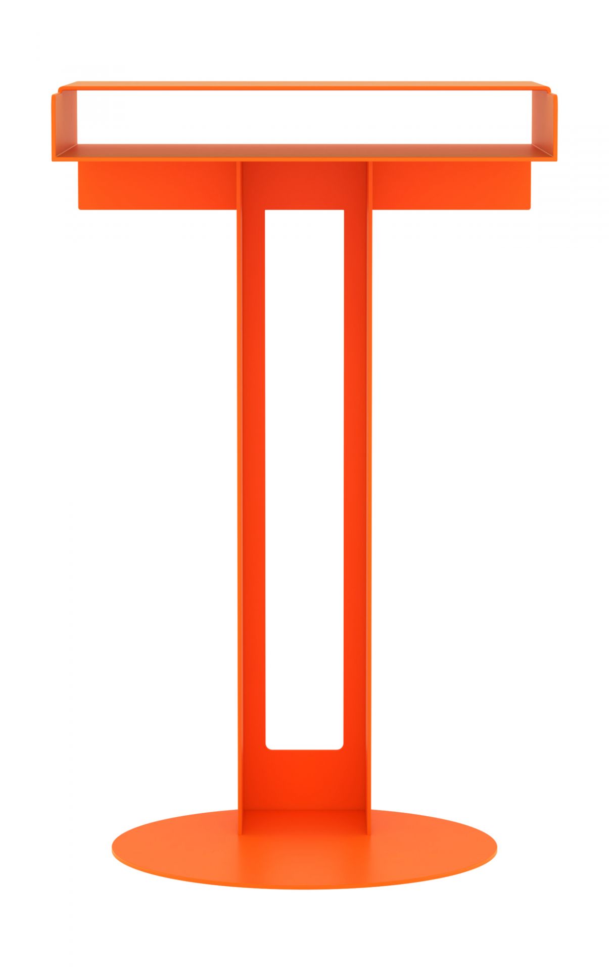 Meta Side Table New Tendency Orange