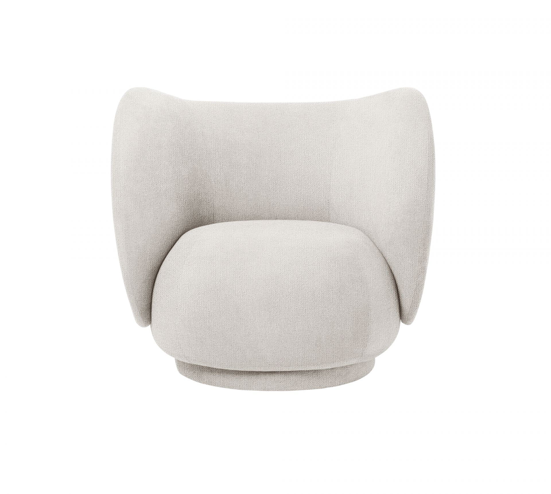 Rico Lounge Chair Bouclé Off-White Ferm Living