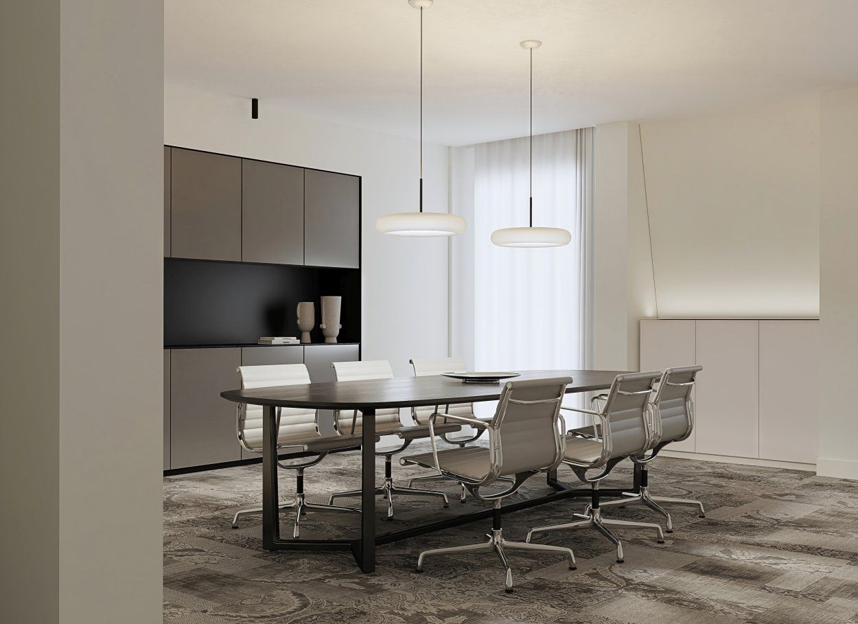 Oto pendant light Ø 30 cm Belux