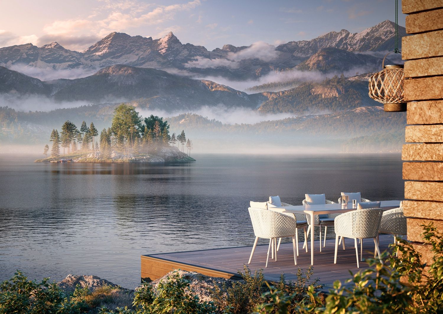 Bellmonde Outdoor Dining Table Dedon