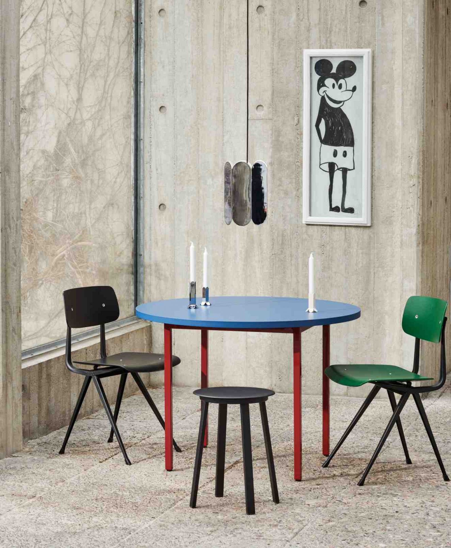  Two Colour Table Table 120 cm Hay