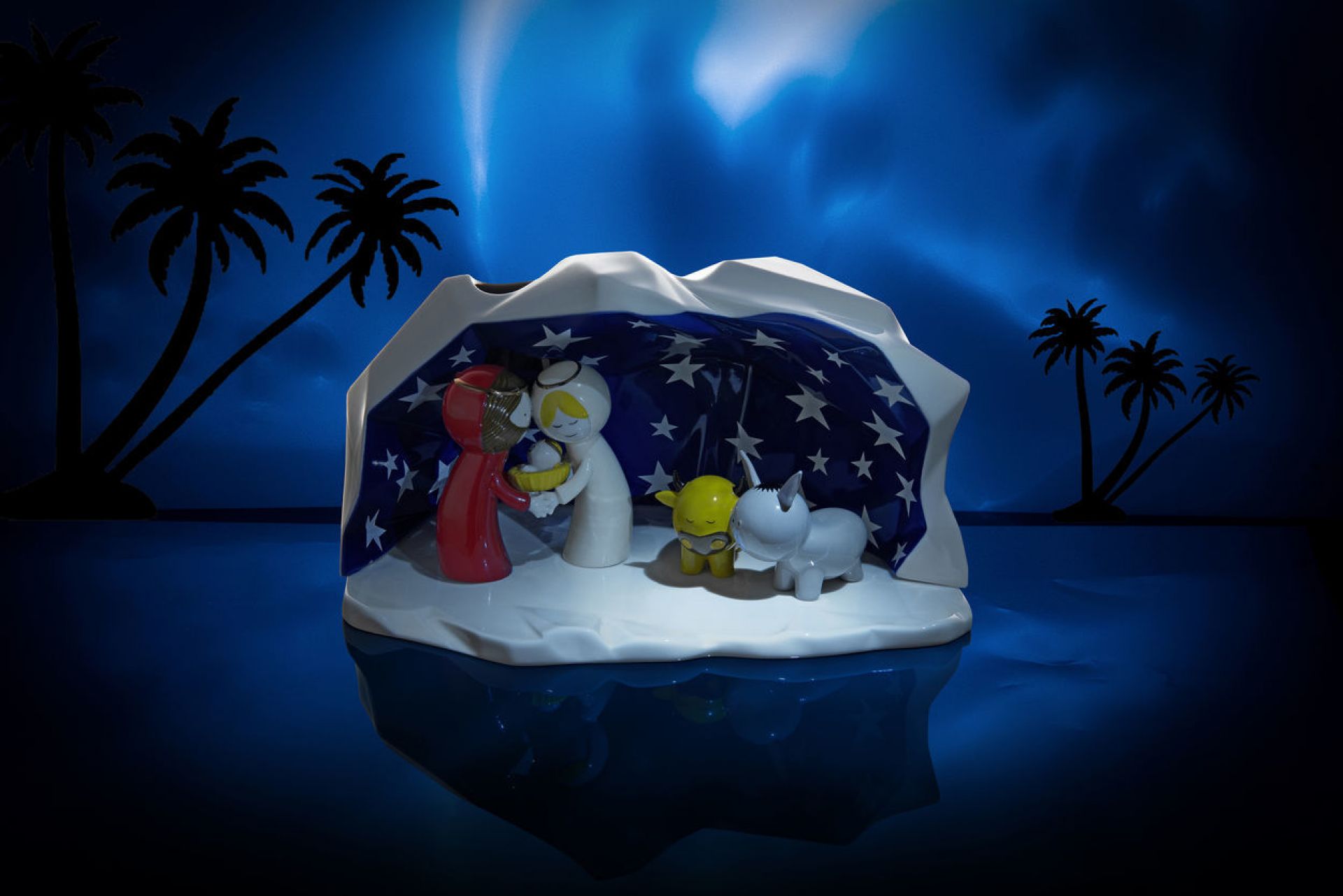Happy Eternity Baby Christmas crib Alessi
