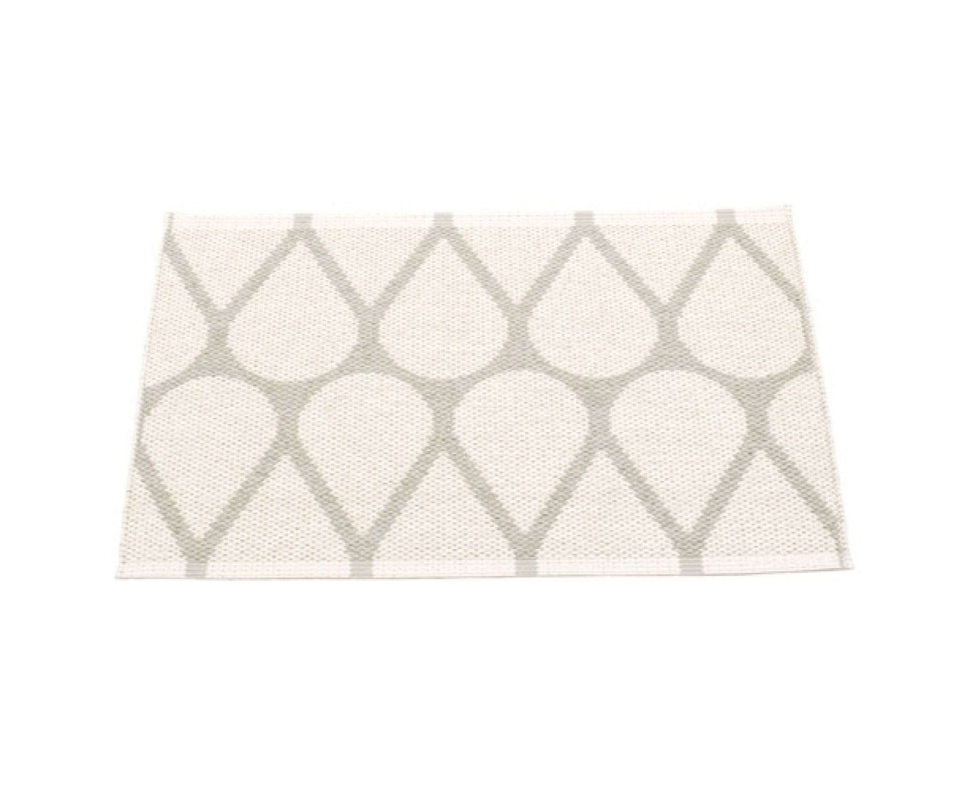 Otis Plastic Carpet 70x50 cm Pappelina Linen-Vanilla