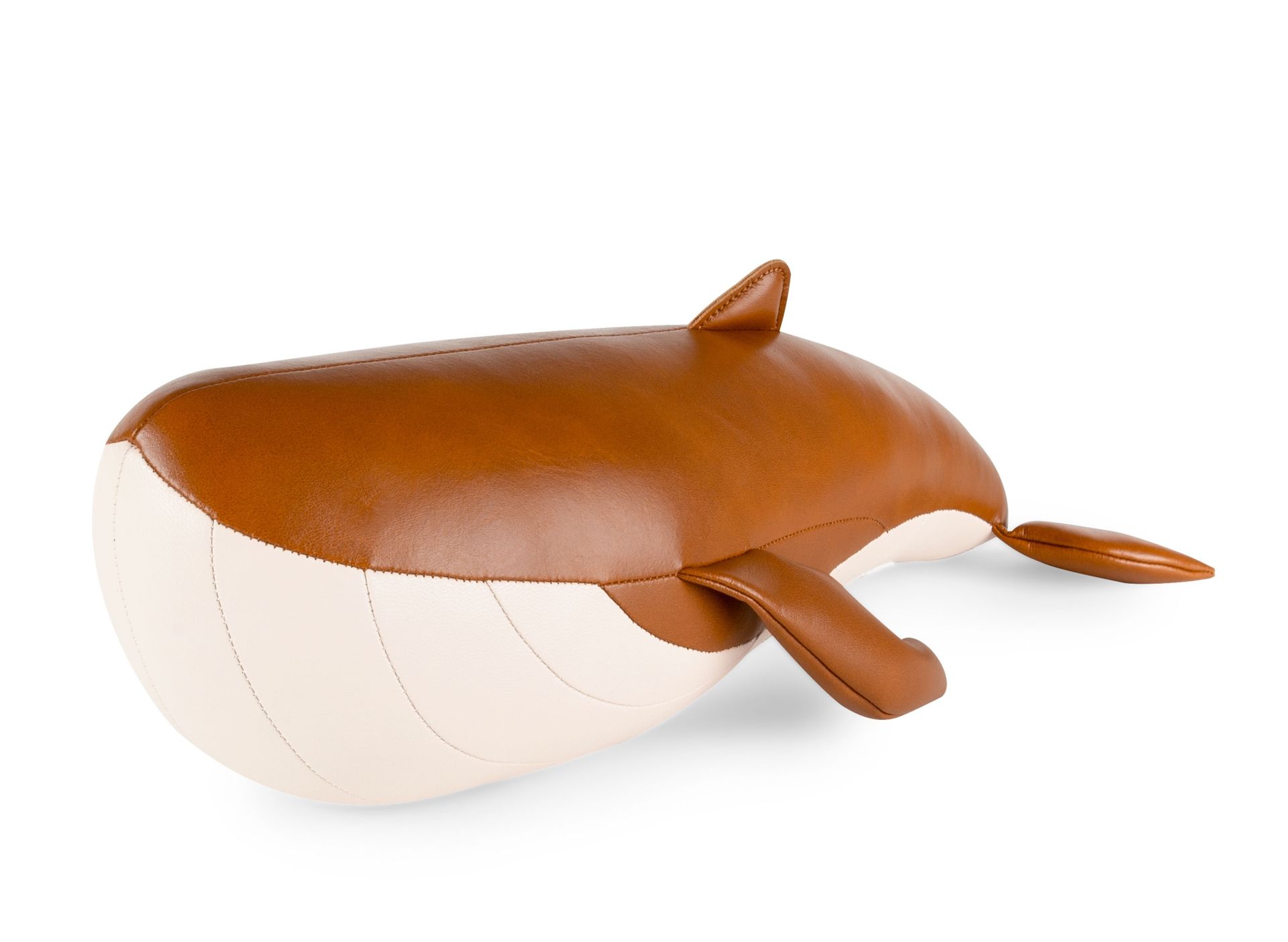 Whale Doorstop Doorstop Tan & Wheat Züny