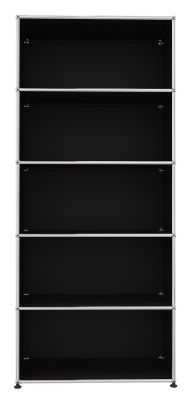 USM Haller Shelf Open H 179 cm Graphite black - FAST DELIVERY