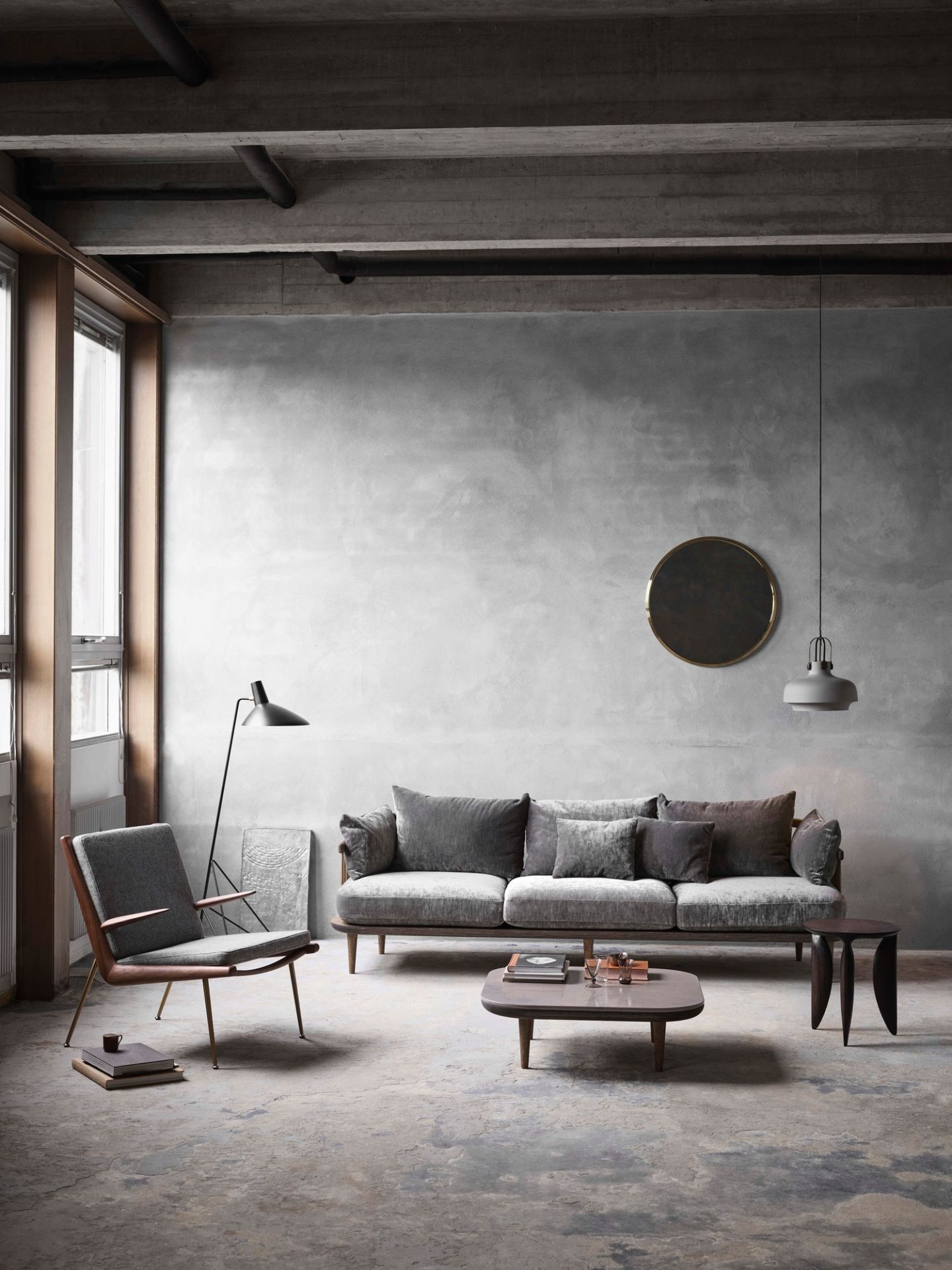 Fly Lounge 3-Seater Sofa SC12 AndTradition
