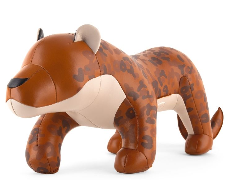 Doorstop Leopard Ray Tan/White Züny
