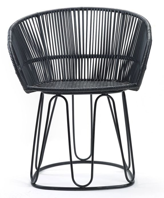  Circo Dining Chair Outdoor ames Black matt / Black