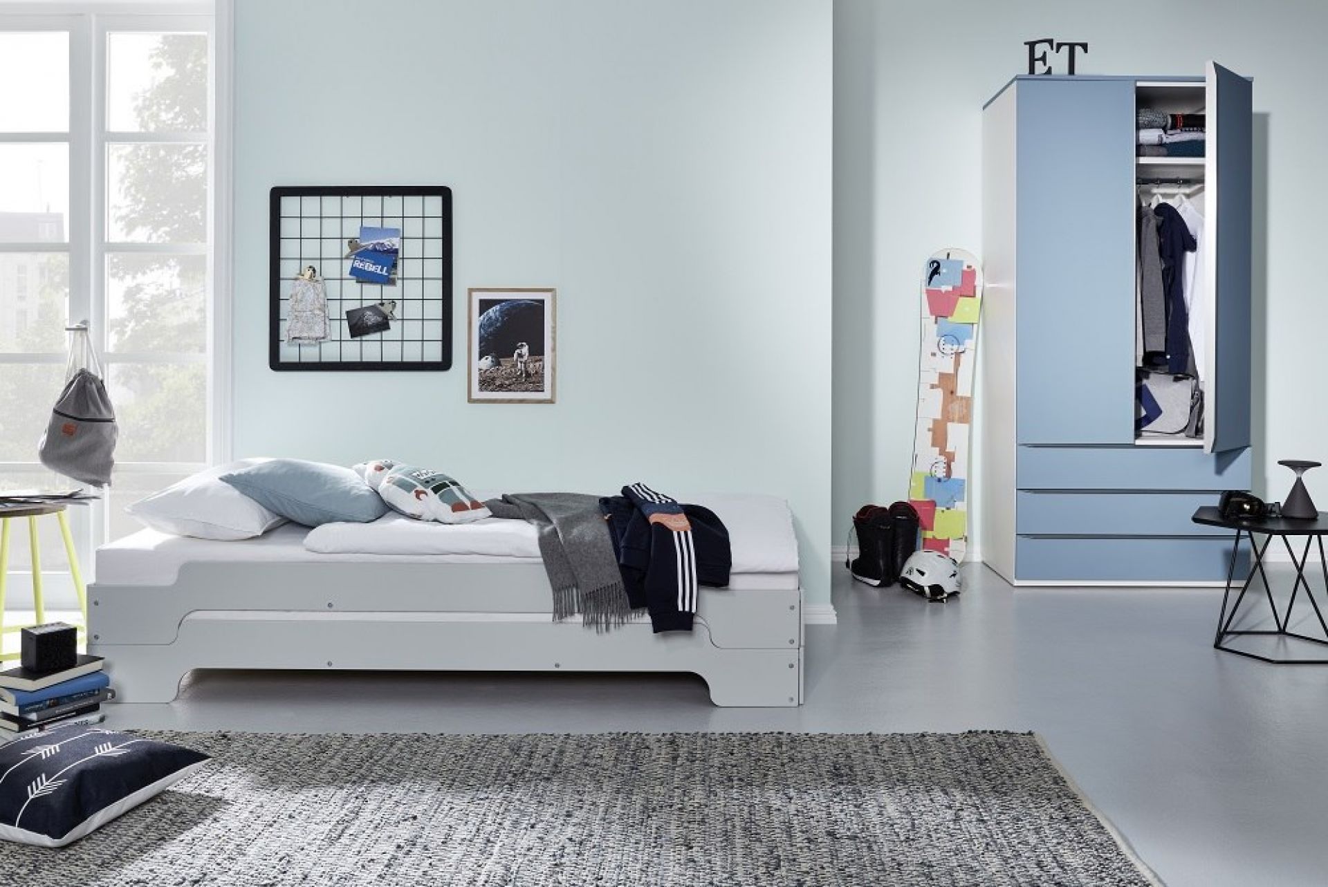 Stacking bed Lacquer Klassik / Komfort Müller Möbelwerkstätten