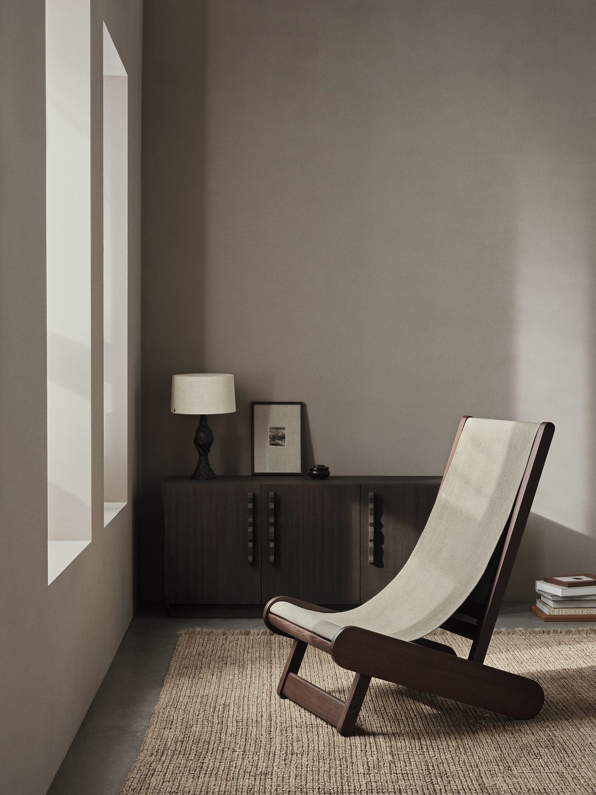 Hemi Lounge Chair Armchair Ferm Living 