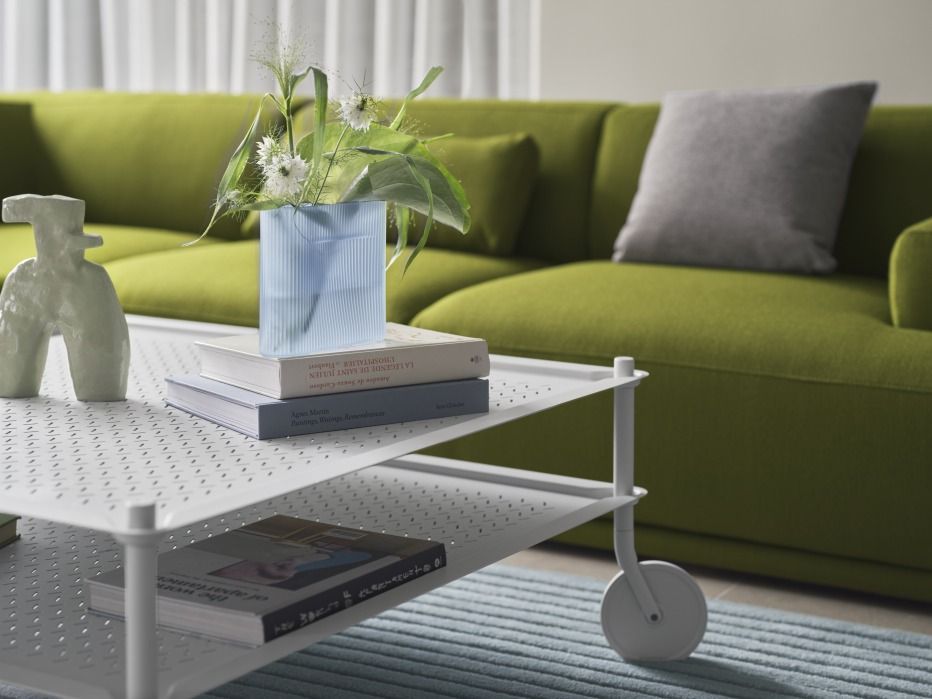 Flow Coffee Table Coffee Table on castors Indoor / Outdoor Muuto
