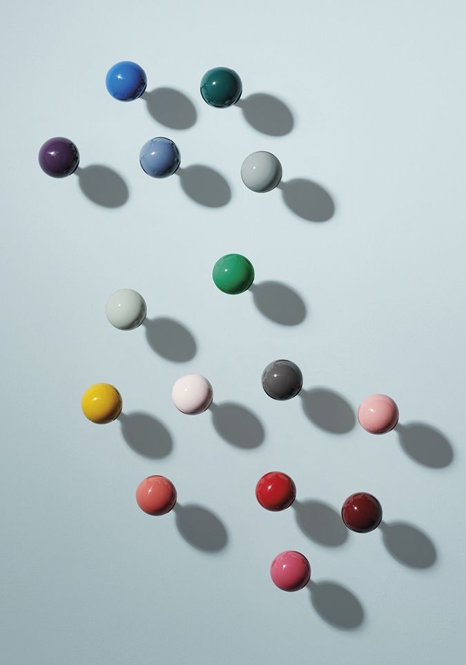 Dots Wall hooks 5-Set Mix colors Schönbuch Marrakech