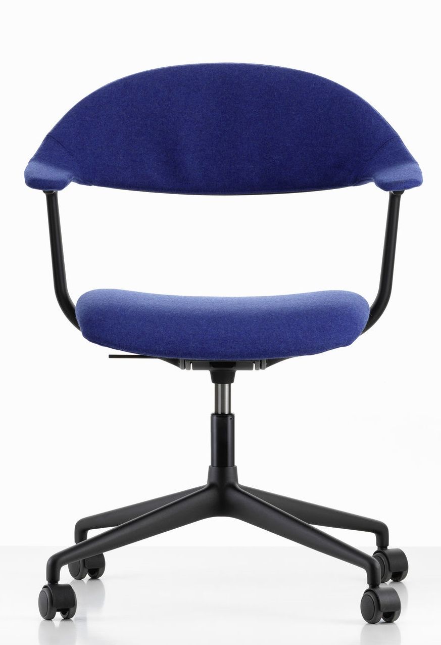 Mynt back and seat Plywood office swivel chair Vitra