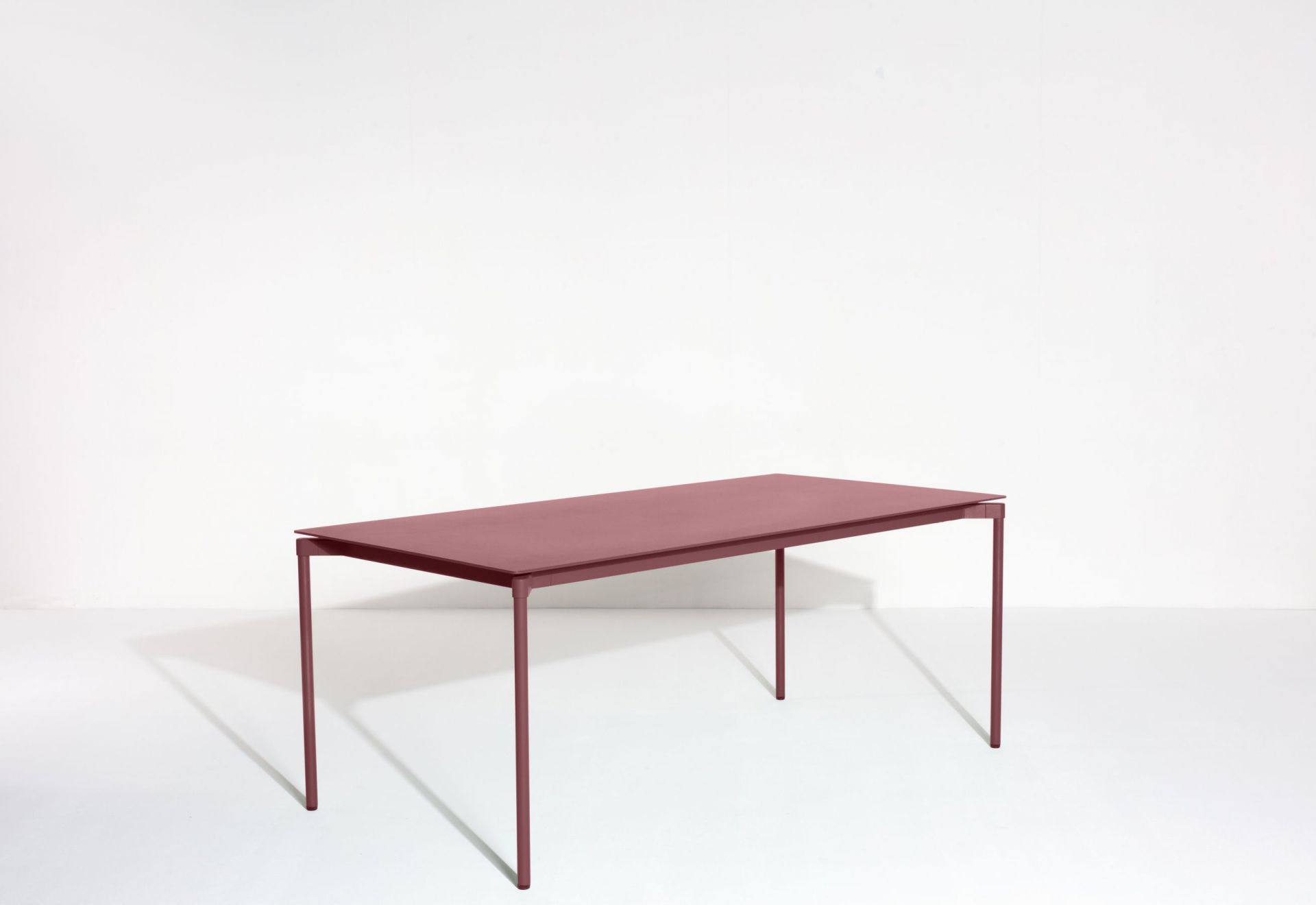 Fromme Dining Table Rectangular Dining Table Petite Friture Brown red