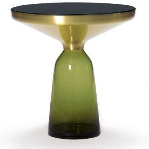 Bell Side Table Side Table Brass Olive Green ClassiCon