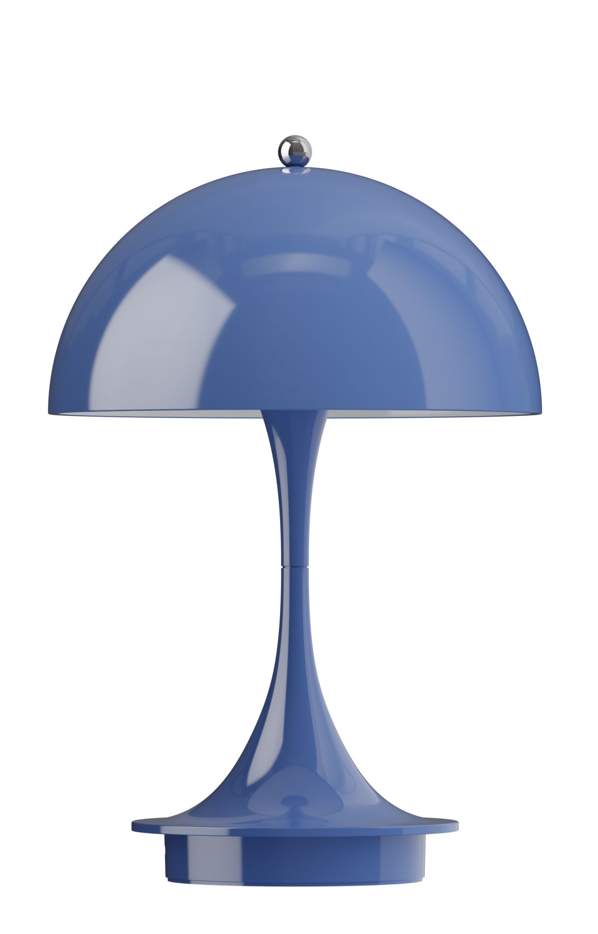 Panthella 160 Portable V3 rechargeable LED table lamp Indoor/Outdoor Louis Poulsen Opaque indigo