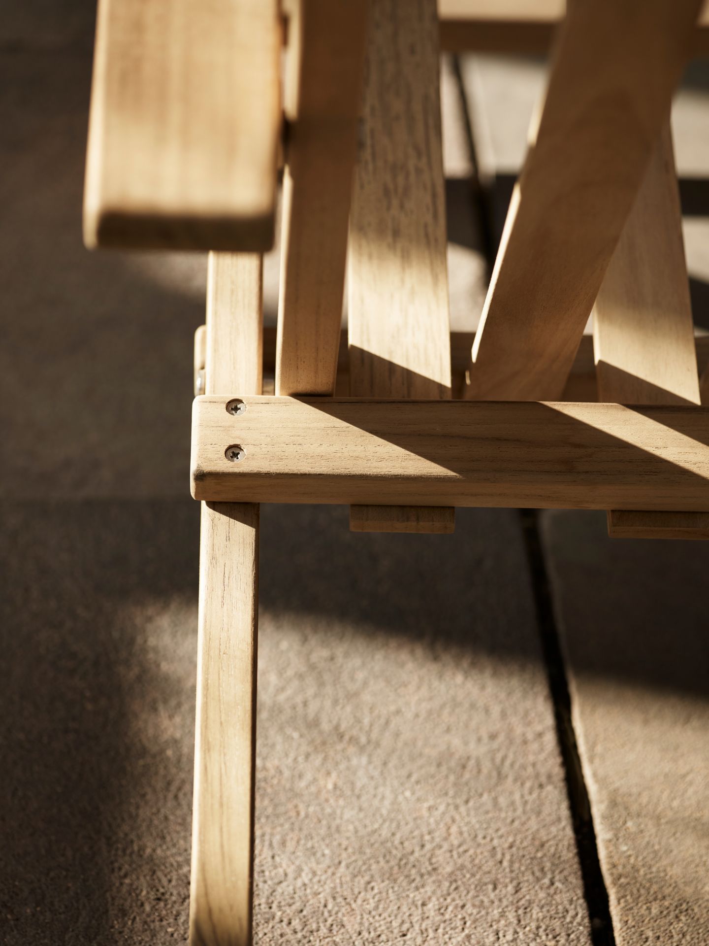 Mogensen deck chair incl. cushion outdoor Carl Hansen &amp; Søn