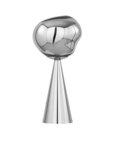Melt Portable LED Table lamp silver Tom Dixon