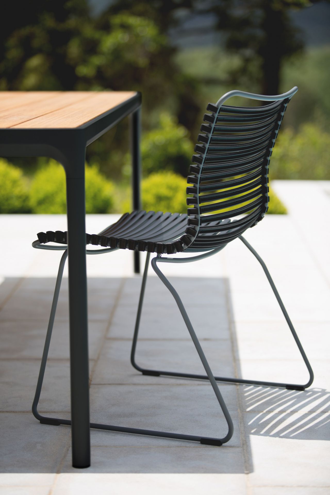 Click chair without armrests Outdoor Houe Multicolor 1