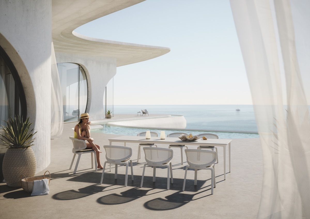 Bellmonde Outdoor Dining Table Dedon