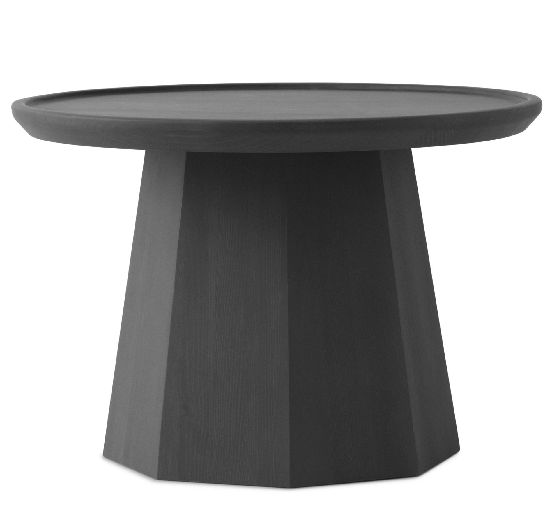 Pine Table Large Side Table Normann Copenhagen Dark grey