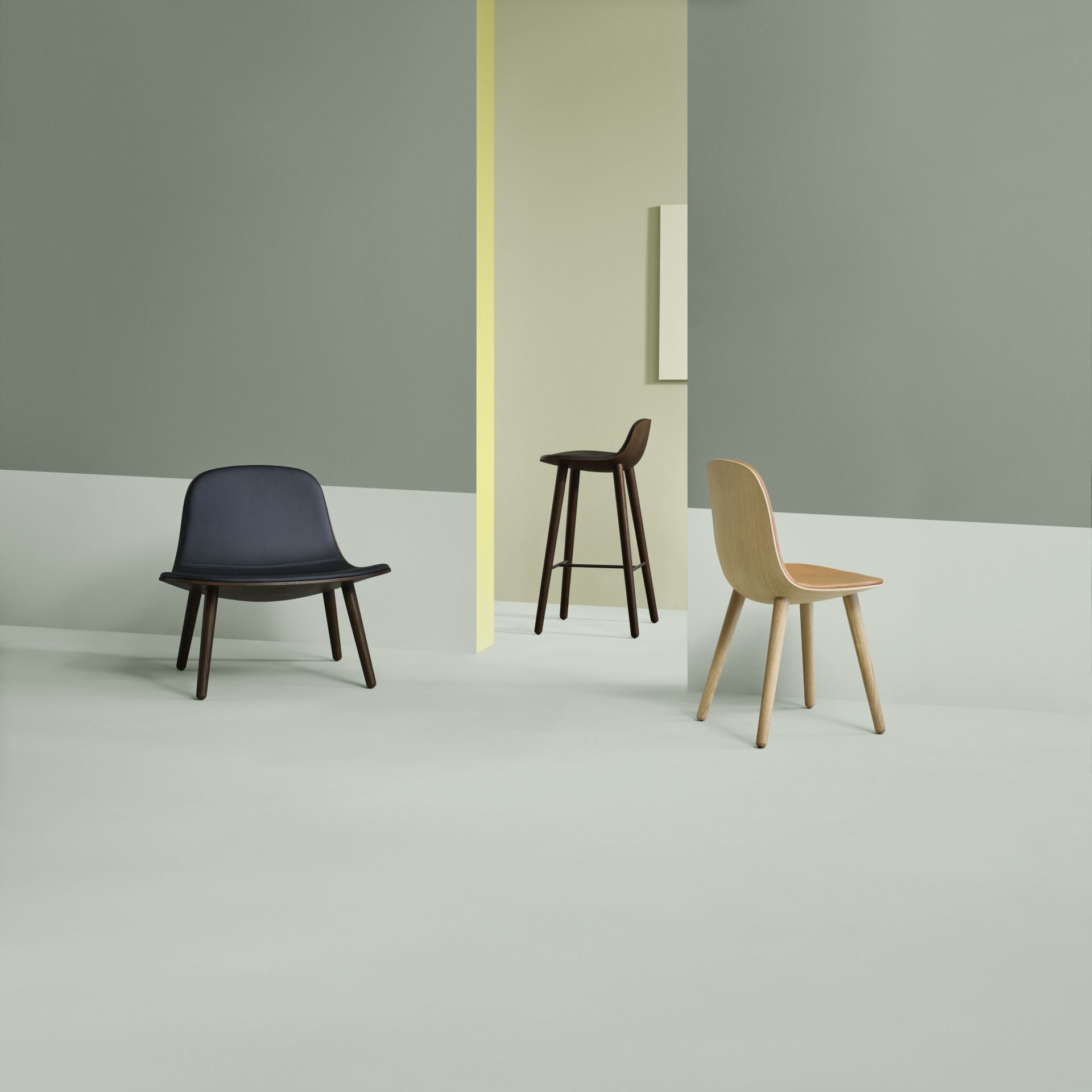 EVA SOLO ABALONE Lounge Chair Smoked Oak Eva Solo
