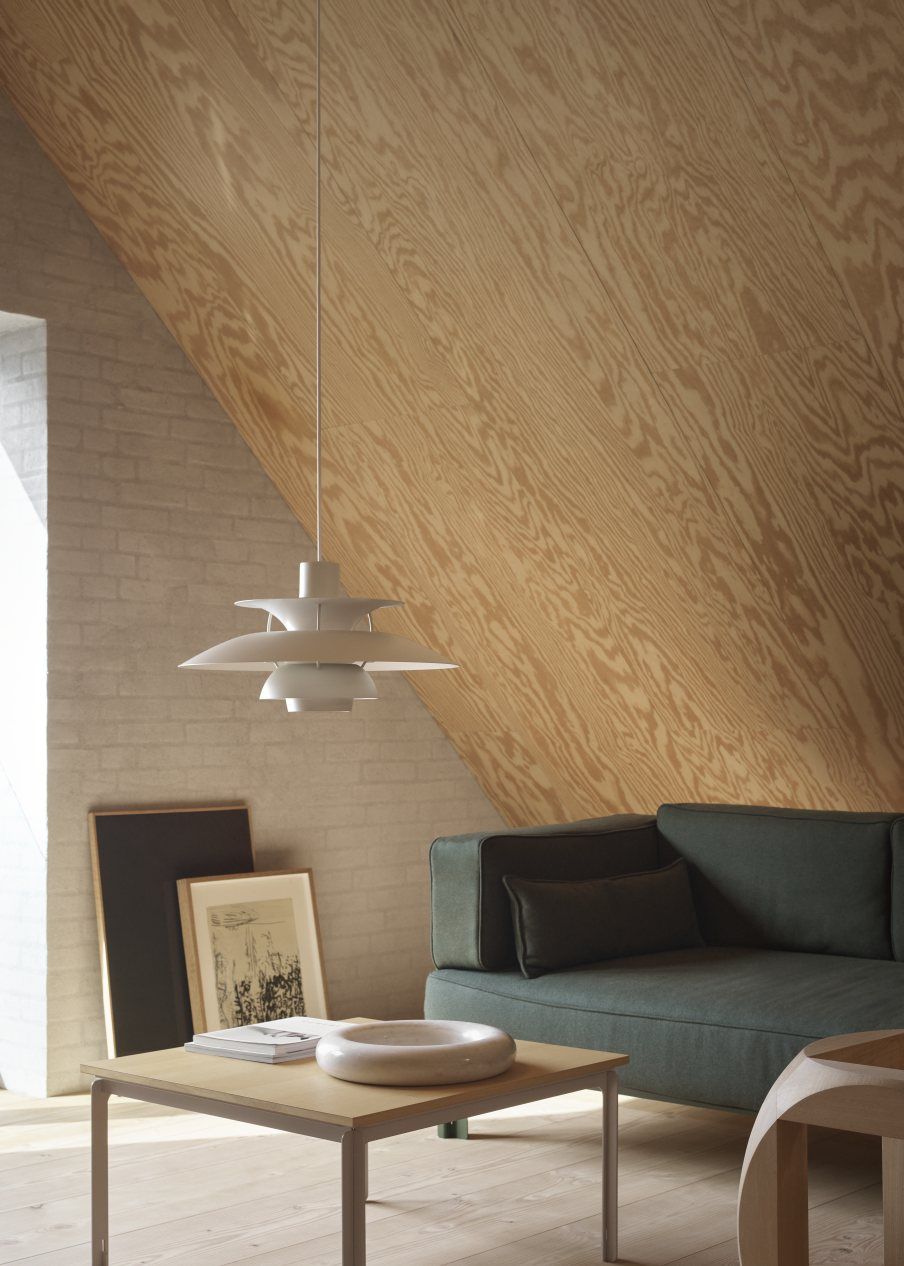 PH 5 Monochrome Pendant light Louis Poulsen Pale Blush