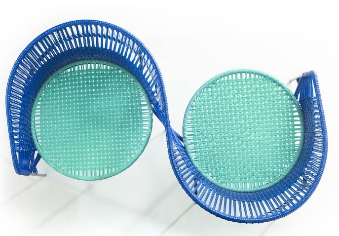 Caribe Vis a Vis Bench Outdoor ames