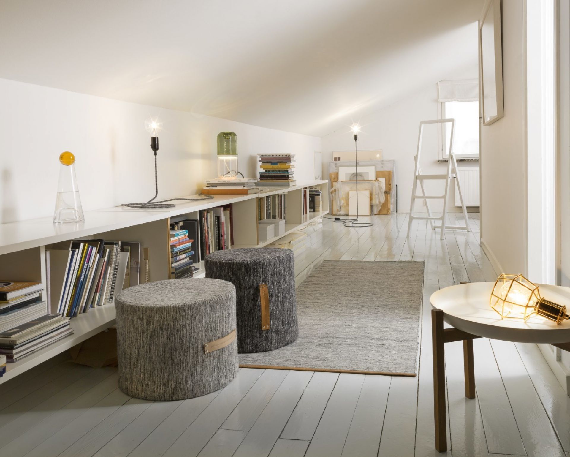 Björk H SINGLE STOOL high LIGHT GREY Design House Stockholm SINGLE PIECES