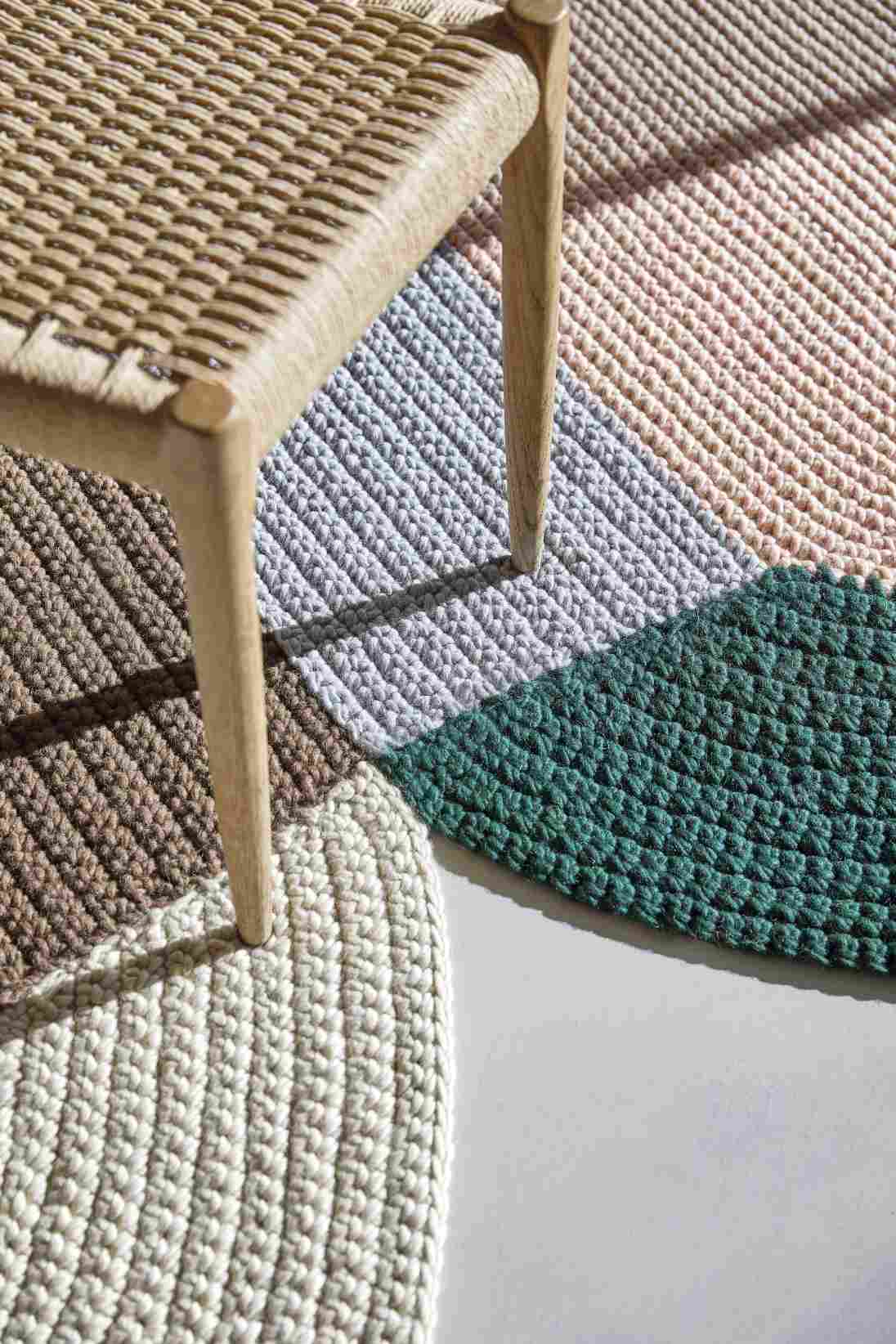The Crochet Collection Embroidery Mix Rug 180x300 cm Gan
