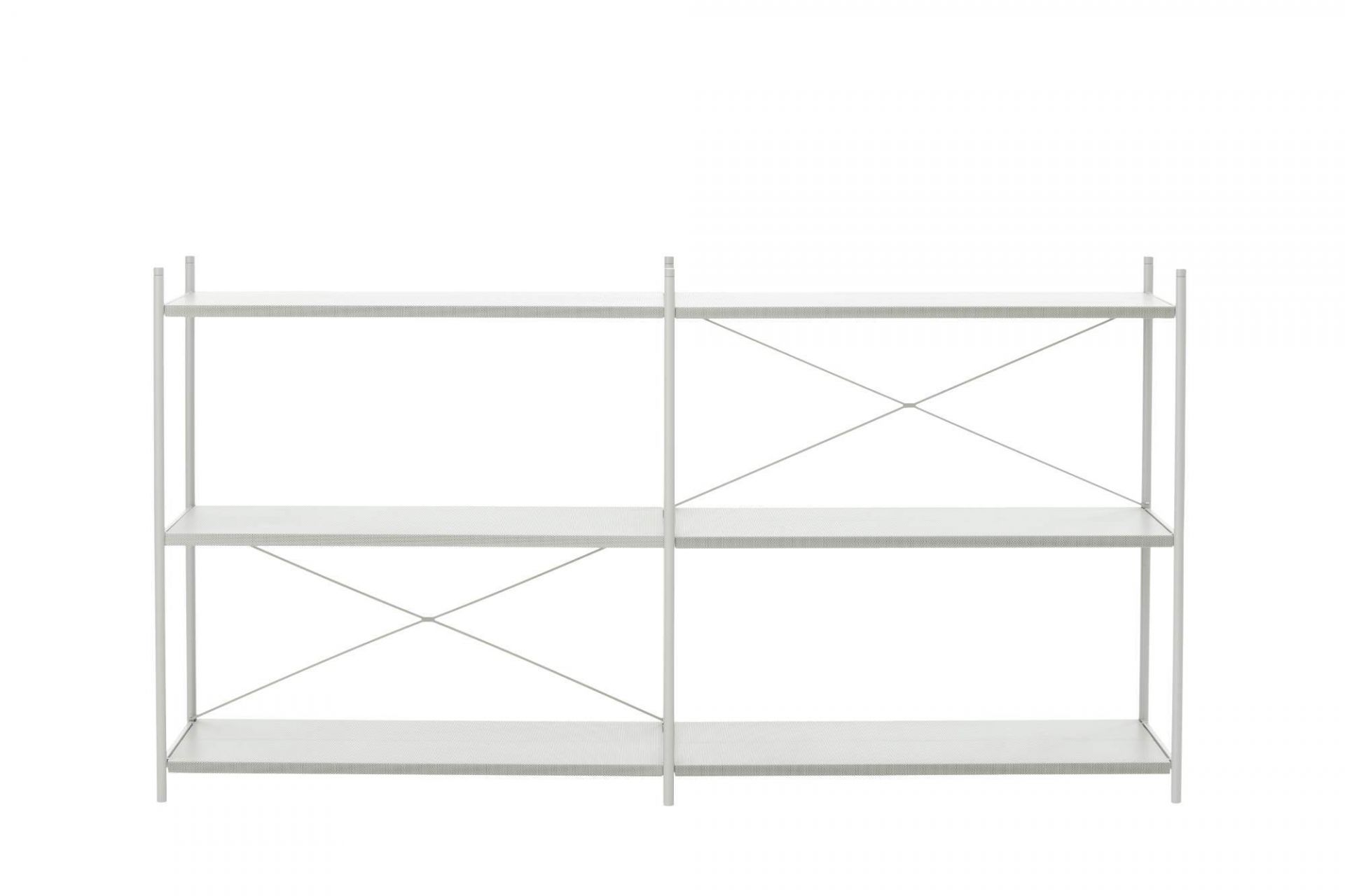 Punctual Shelving System 2x3 Regal Ferm Living-grau