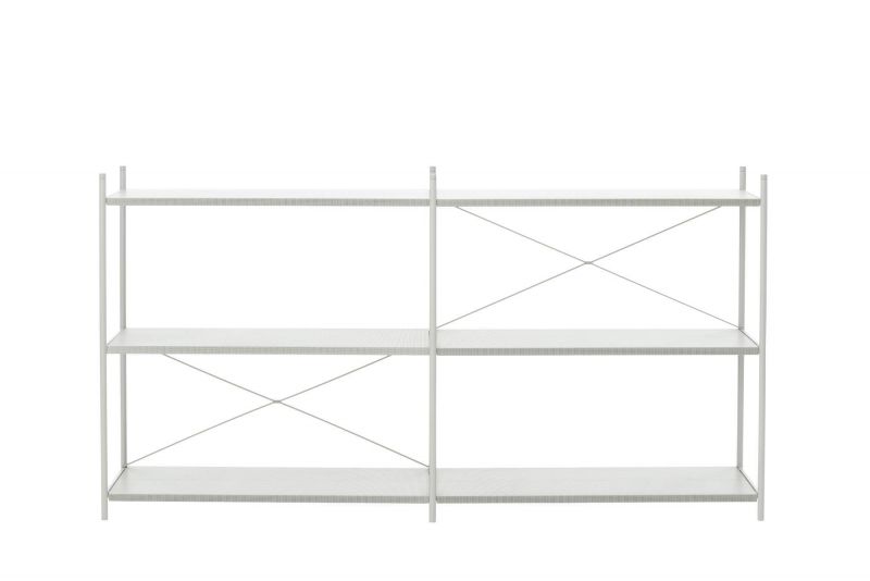 Punctual Shelving System 2x3 Regal Ferm Living-grau