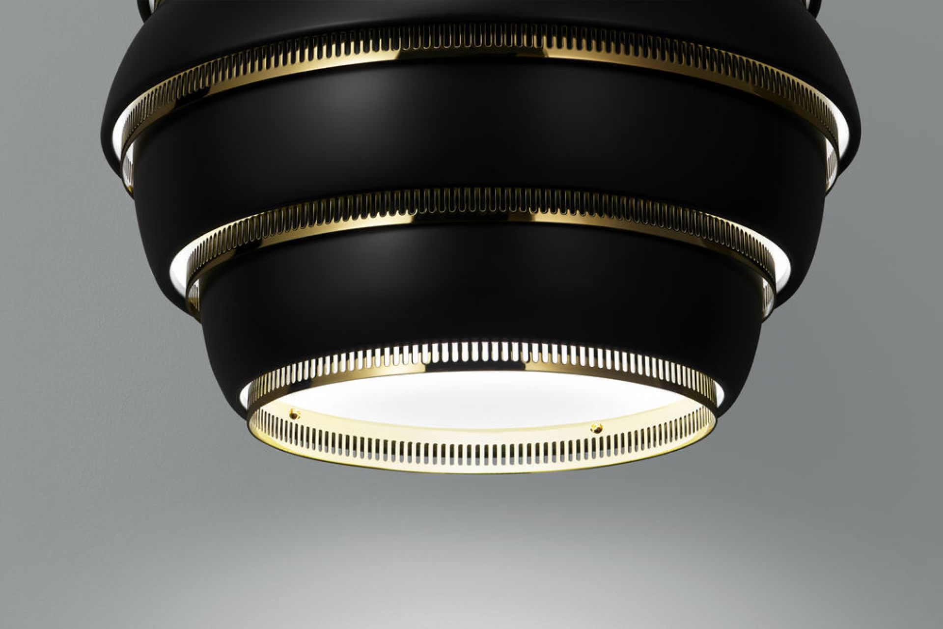 A331 Beehive Pendant light black Artek QUICK SHIP