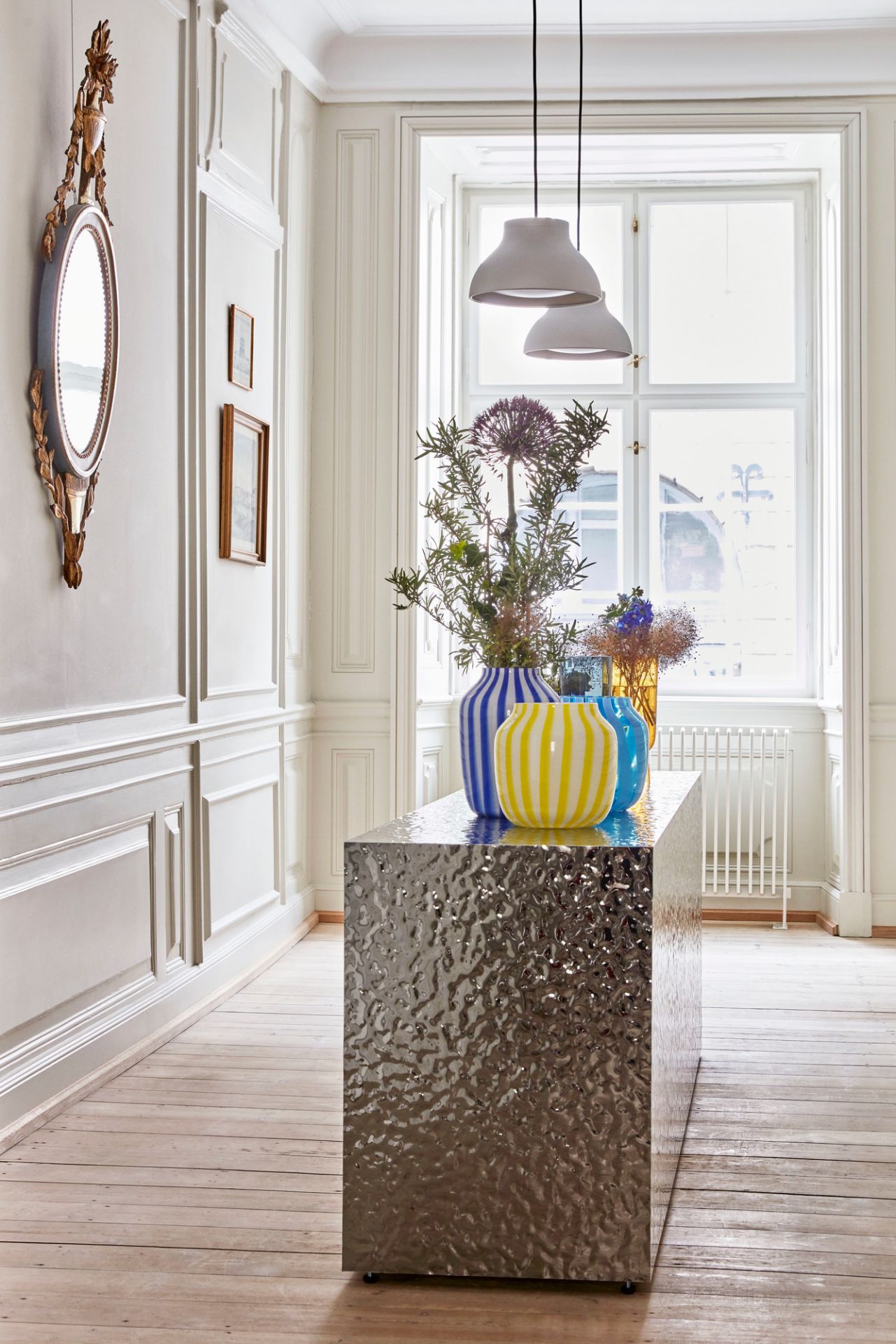 Juice Vase Hay Blue SINGLE PIECES