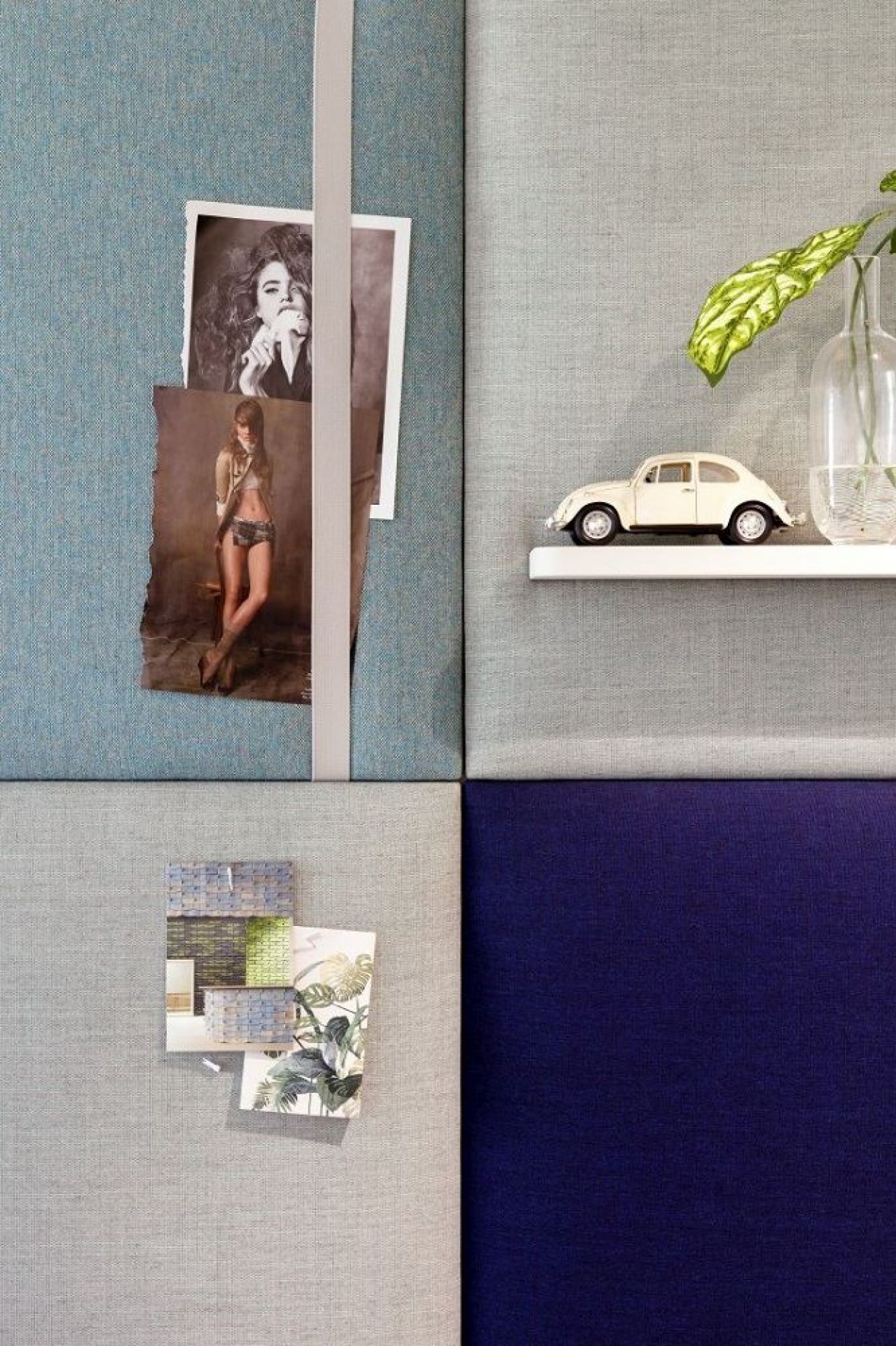 Pillow Grid Wall panels / Pinboards Cascando