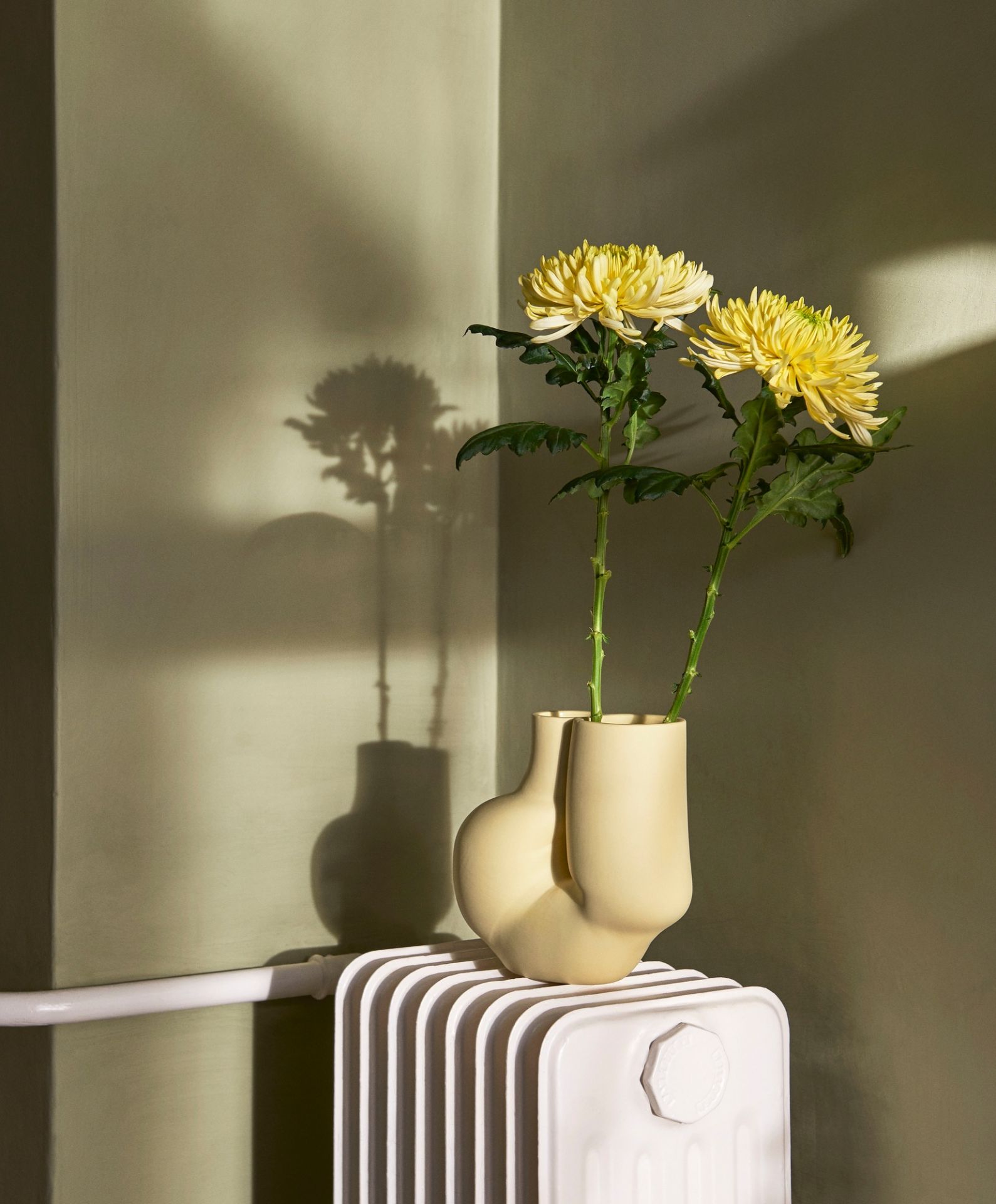 W&S Chubby Vase Hay SINGLE PIECES