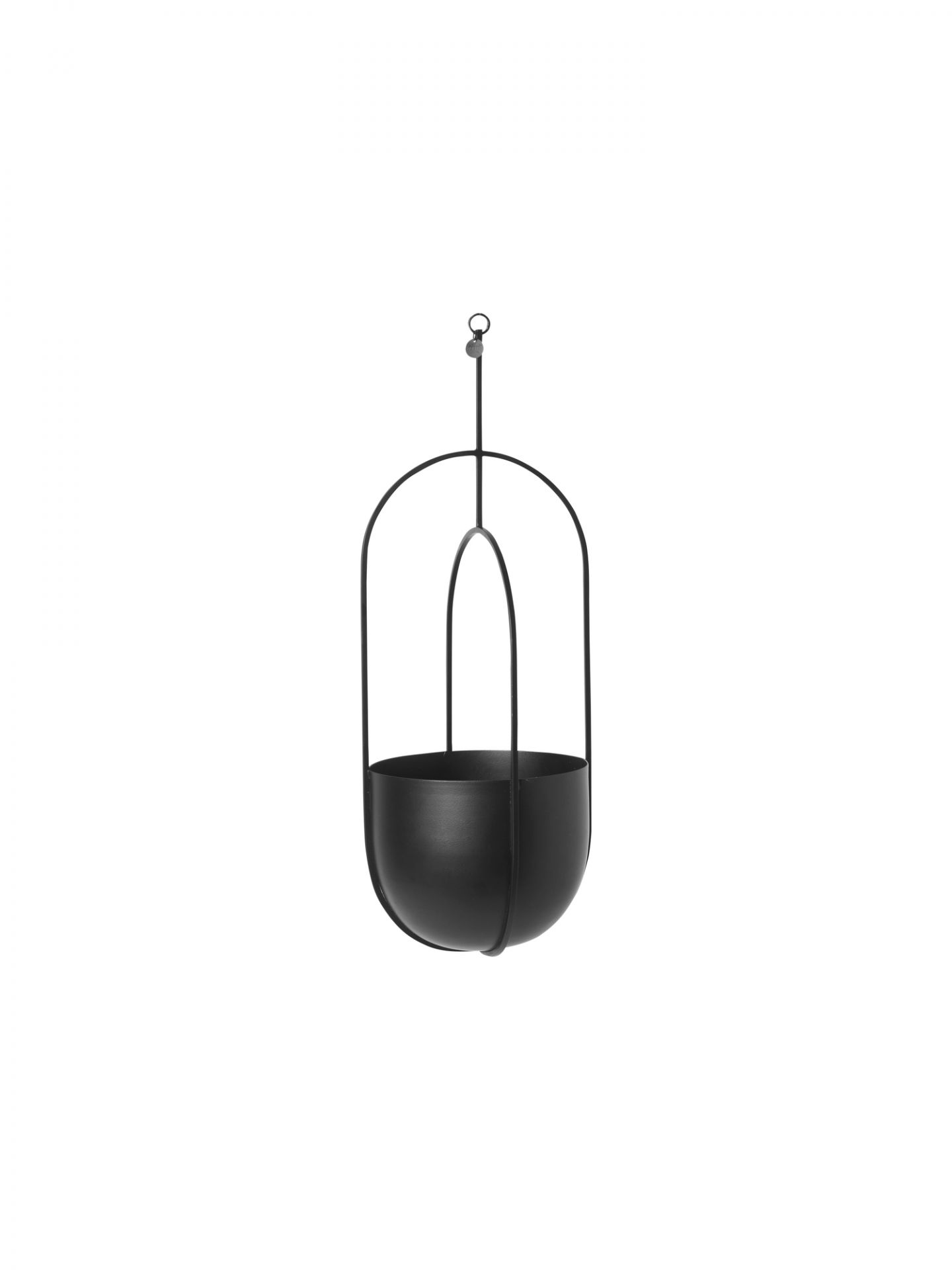 Hanging Deco Pot Flowerpot Black Ferm Living SINGLE PIECES